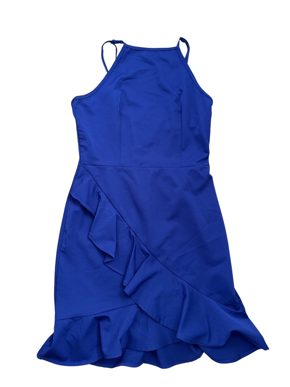Chic Navy Halter Dress summer dress